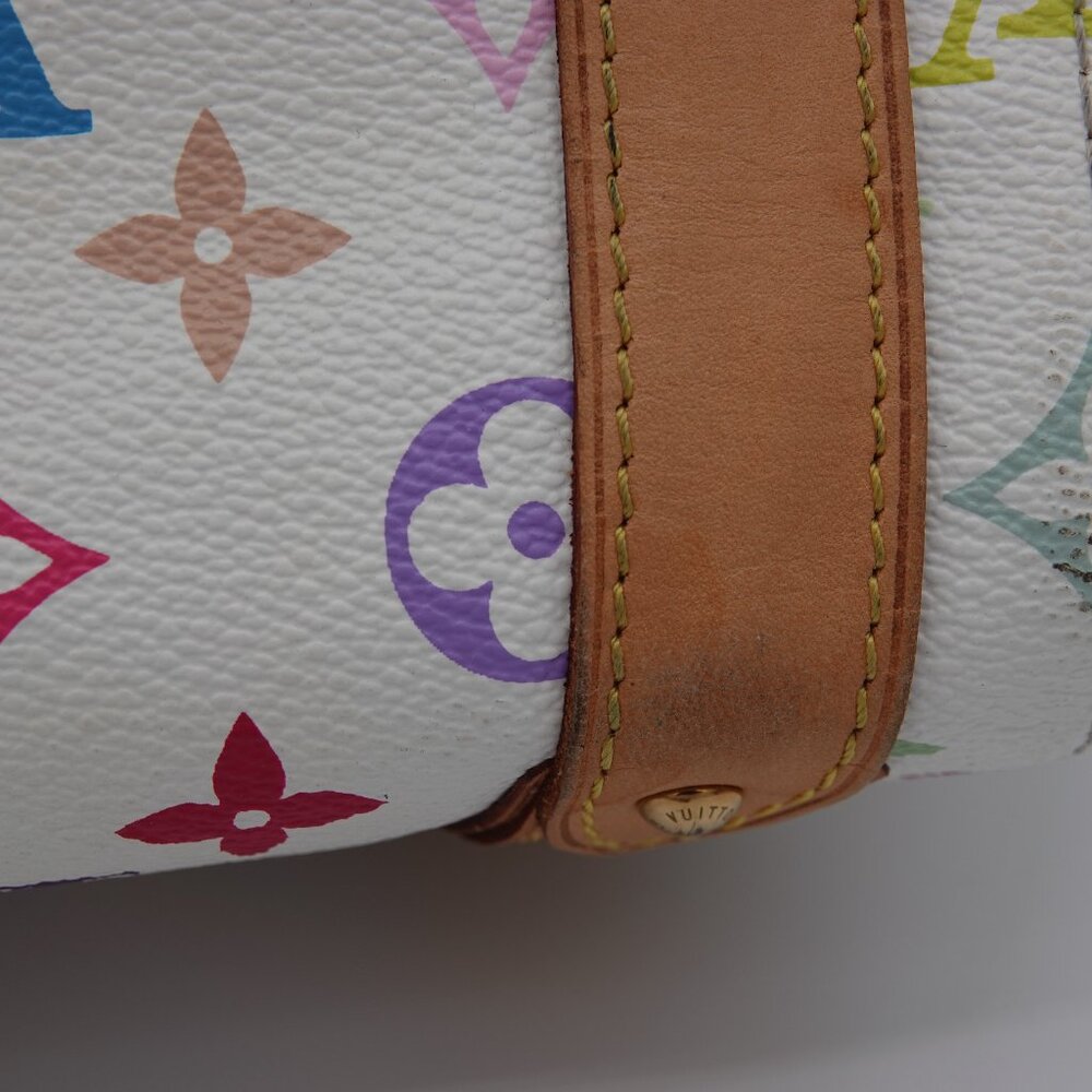 Louis Vuitton Authentic Multicolor Monogram Priscilla White - Picture 9 of 16